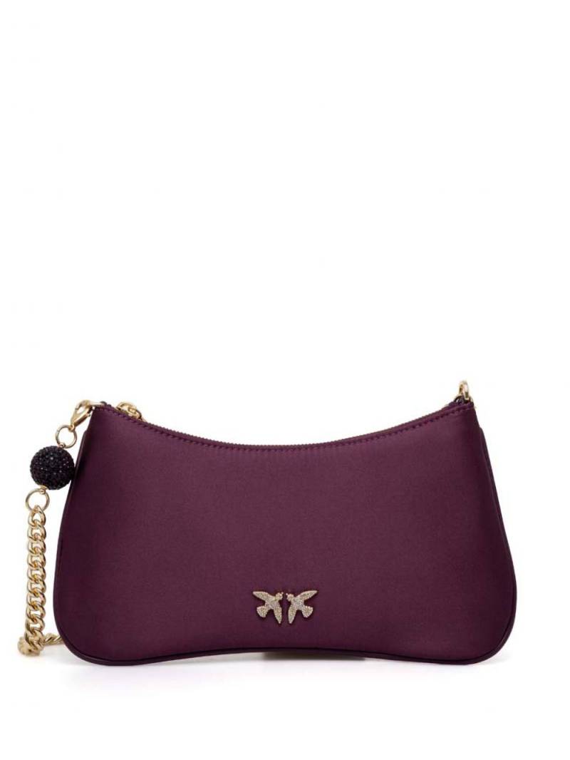 PINKO small satin shoulder bag - Purple von PINKO