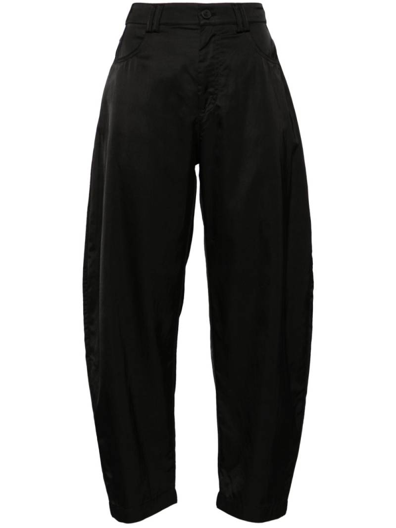 PINKO straight-leg satin trousers - Black von PINKO