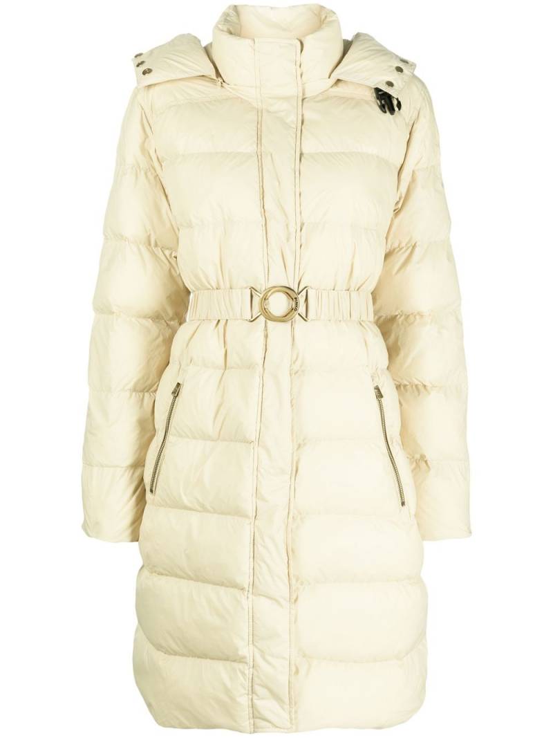 PINKO zip-fastening padded coat - Neutrals von PINKO