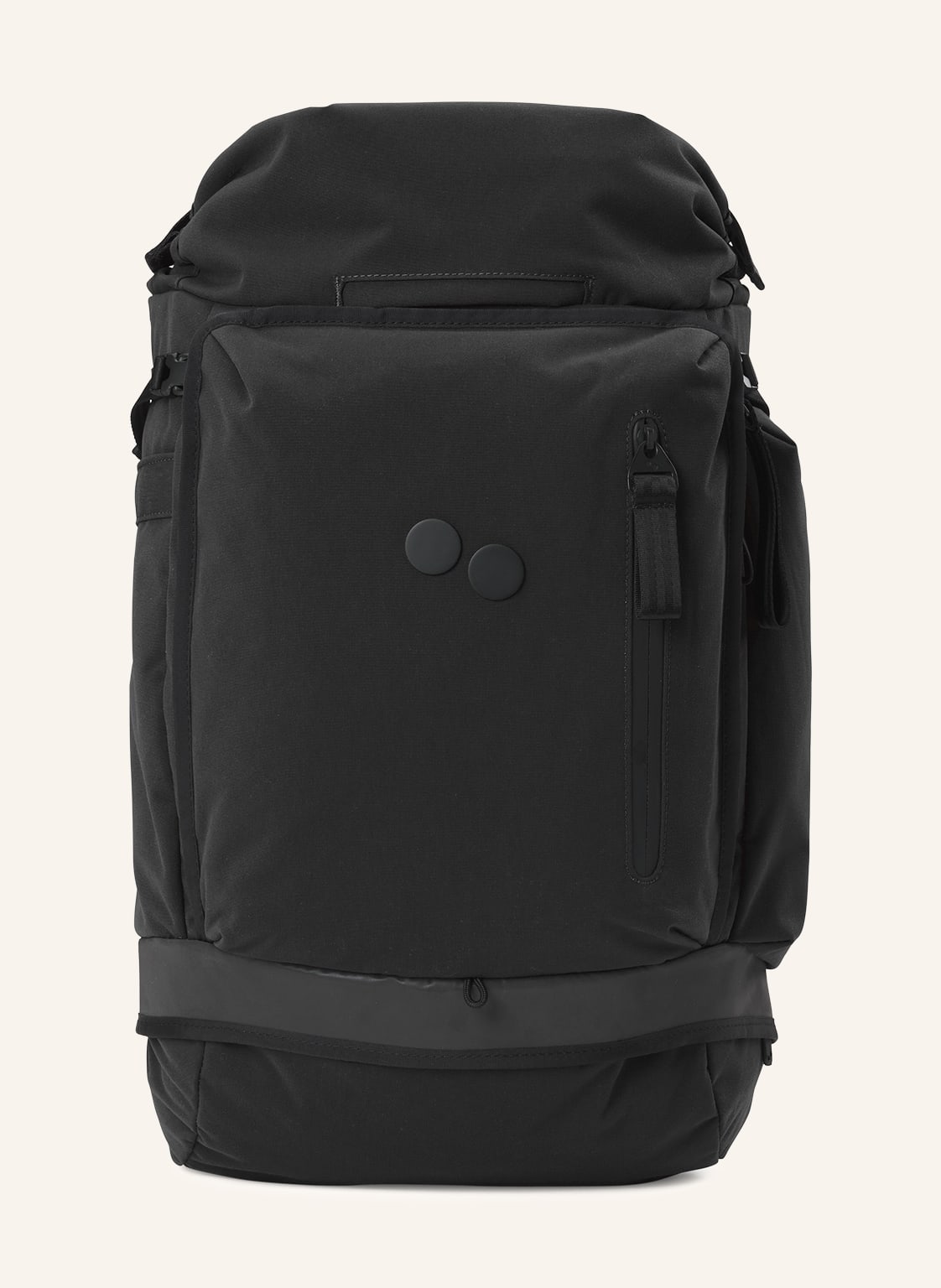 Pinqponq Rucksack Komut Medium Mit Laptop-Fach schwarz von PINQPONQ