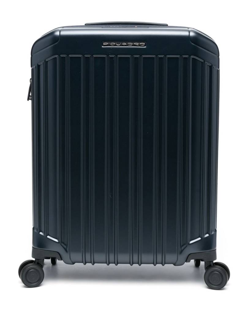 PIQUADRO hardside spinner cabin suitcase - Blue von PIQUADRO