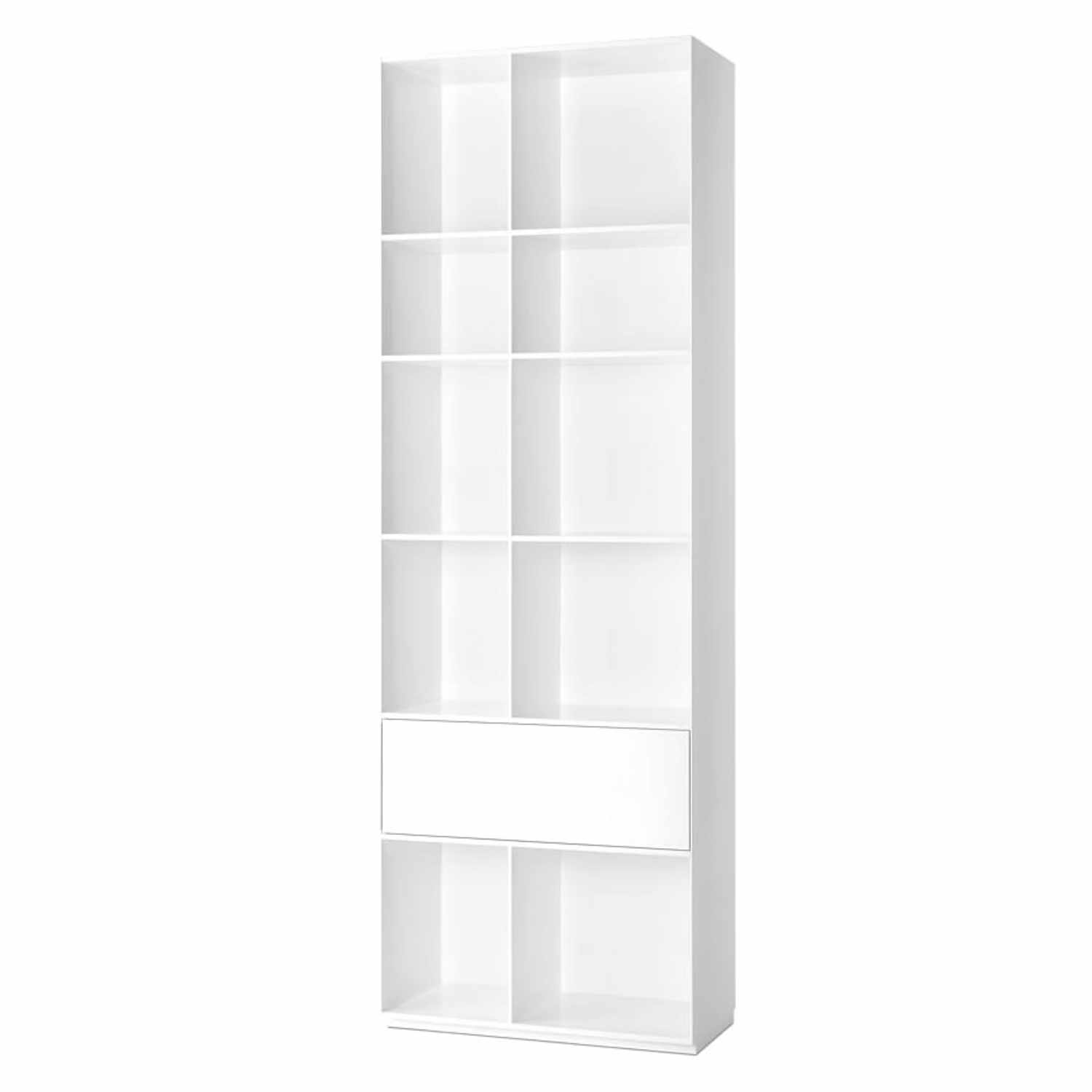 Nex Pur Box Regal mit Schublade, Breite 70 cm, Farbe 34 blu Nex Pur Box Regal mit Schublade, Breite 70 cm, Farbe 34 blu von PIURE