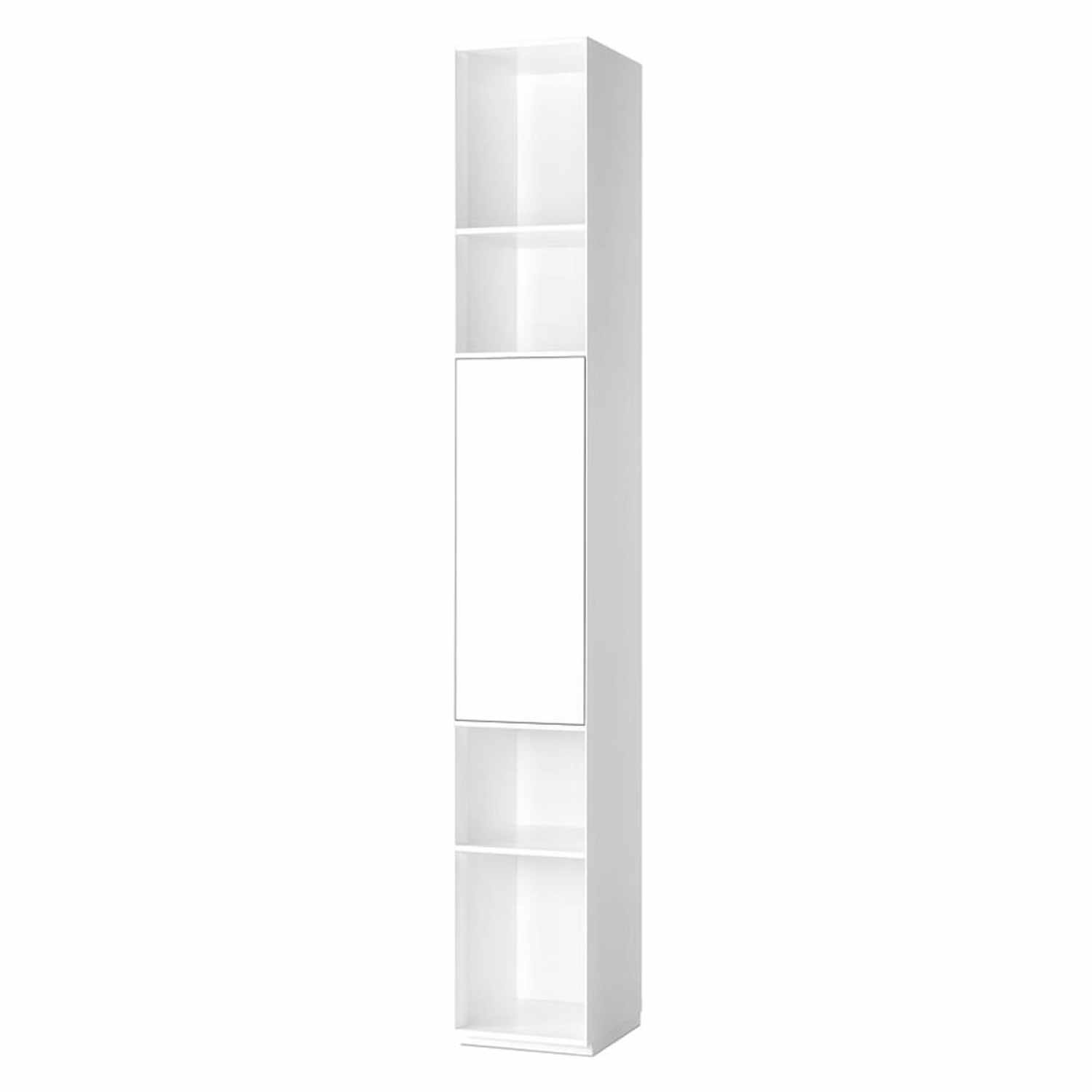 Nex Pur schmal Regal mit Tür, Tür unten, Farbe 11 earth Nex Pur schmal Regal mit Tür, Tür unten, Farbe 11 earth von PIURE