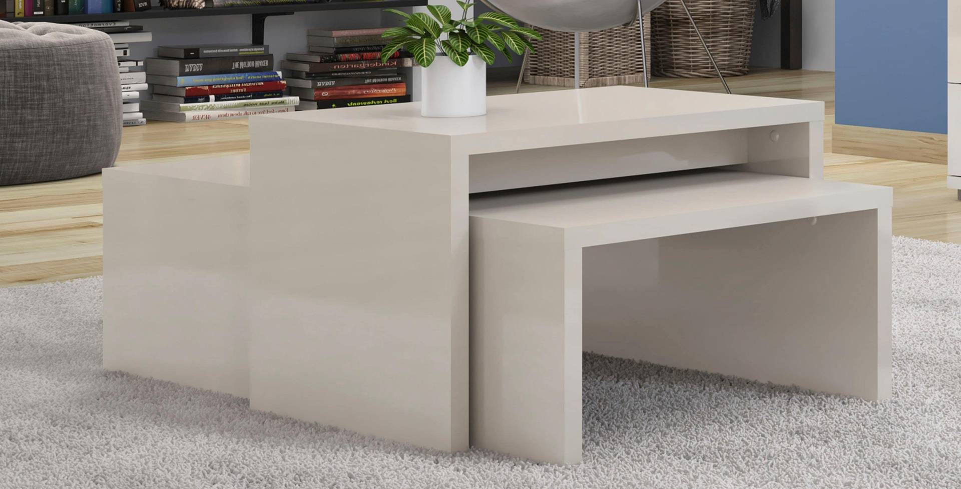 Places of Style Couchtisch »Piano«, UV lackiert, 2-er Set Places of Style Couchtisch »Piano«, UV lackiert, 2-er Set von PLACES OF STYLE