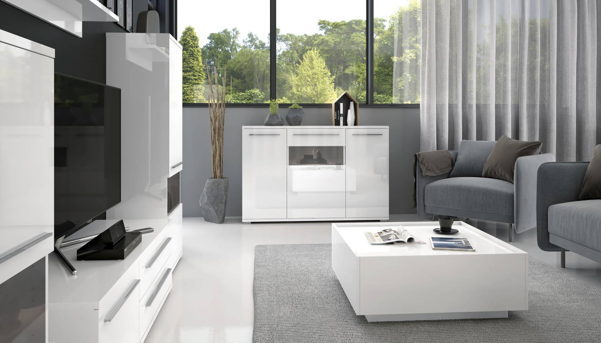 Places of Style Couchtisch »Piano«, hochwertig UV lackiert, mit zwei Schubladen inkl. Soft-Close Funktion Places of Style Couchtisch »Piano«, hochwertig UV lackiert, mit zwei Schubladen inkl. Soft-Close Funktion von PLACES OF STYLE