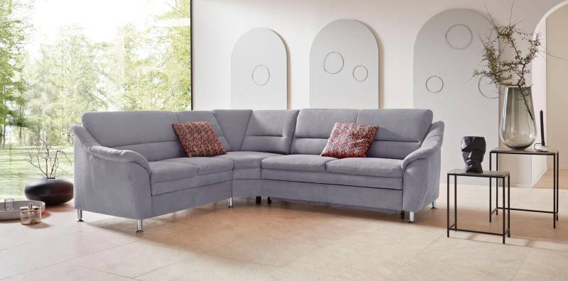 Places of Style Ecksofa »Cardoso L-Form«, mit Trapezecke für mehr Sitzkomfort, wahlweise auch mit Bettfunktion von PLACES OF STYLE