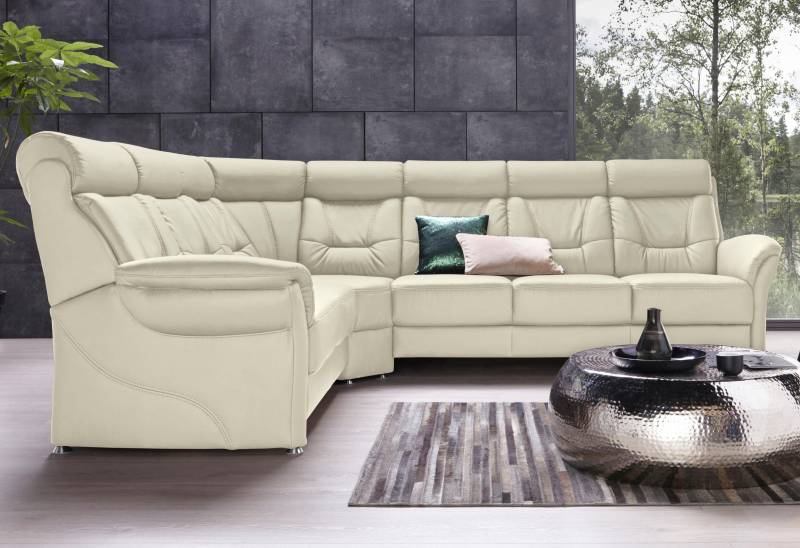 Places of Style Ecksofa »Sardinien L-Form«, mit Kopfteilverstellung, wahlweise mit Bettfunktion von PLACES OF STYLE