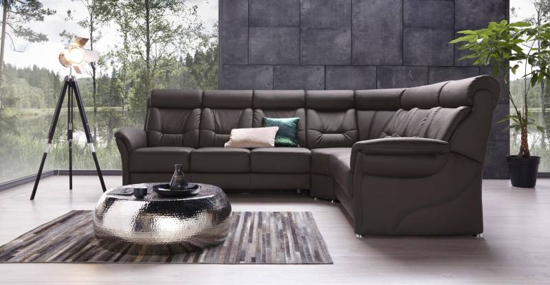 Places of Style Ecksofa »Sardinien L-Form«, mit Kopfteilverstellung, wahlweise mit Bettfunktion von PLACES OF STYLE