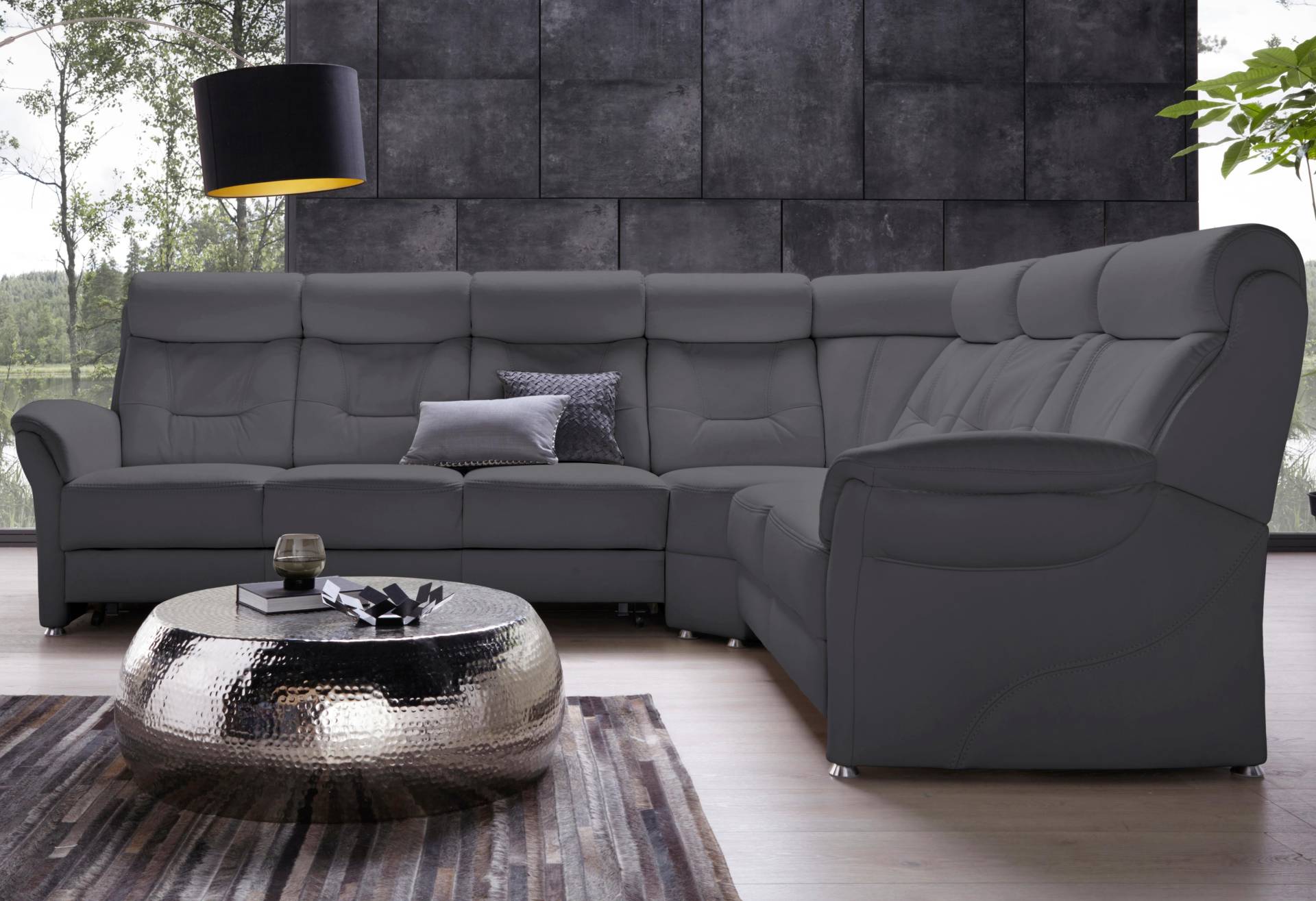 Places of Style Ecksofa »Sardinien L-Form«, mit Kopfteilverstellung, wahlweise mit Bettfunktion von PLACES OF STYLE