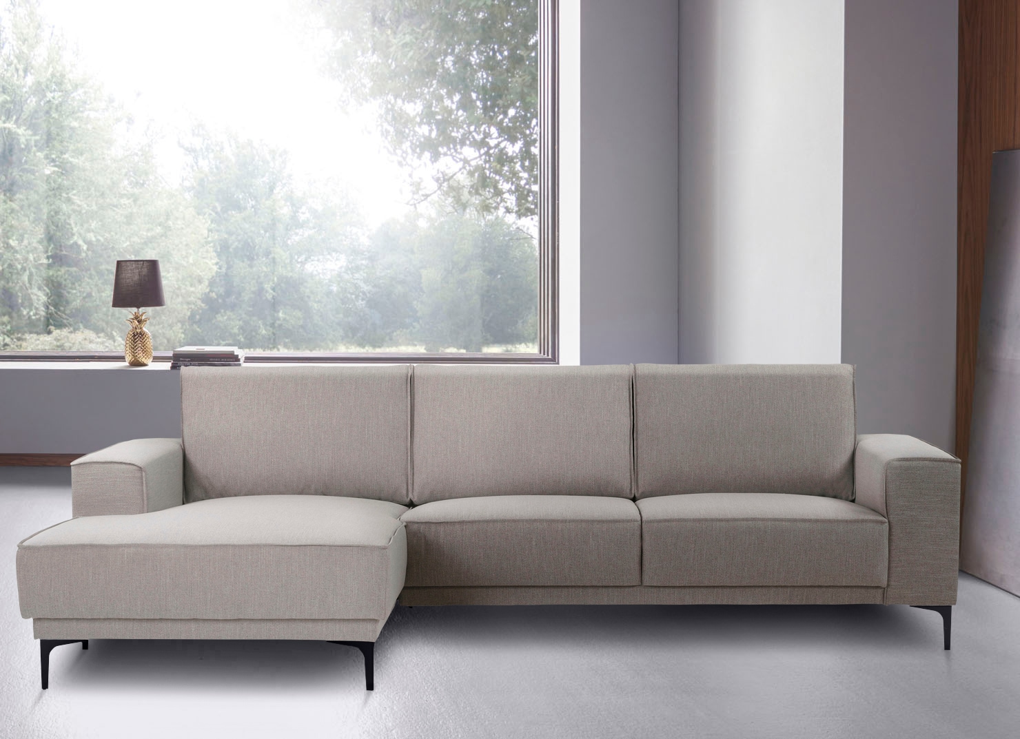 Places of Style Ecksofa »Oland«, 280 cm, im zeitlosem Design und hochwertiger Verabeitung von PLACES OF STYLE