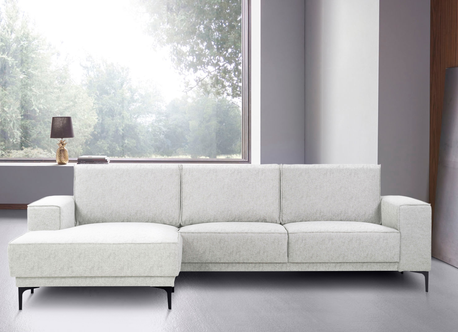 Places of Style Ecksofa »Oland«, 280 cm, im zeitlosem Design und hochwertiger Verabeitung von PLACES OF STYLE