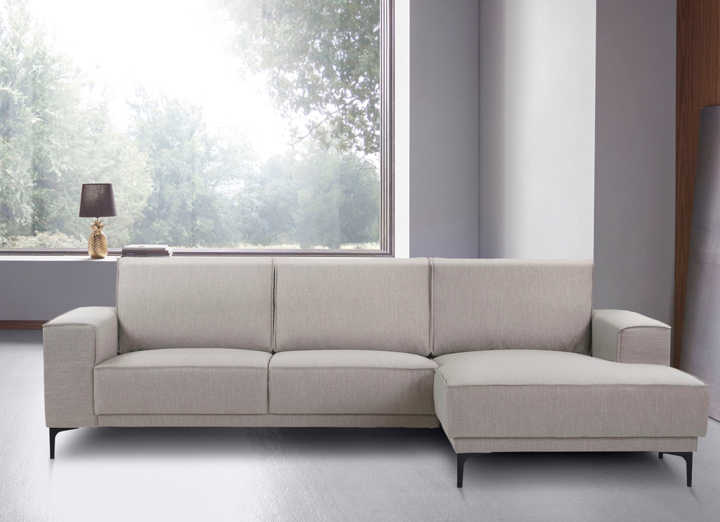 Places of Style Ecksofa »Oland«, 280 cm, im zeitlosem Design und hochwertiger Verabeitung von PLACES OF STYLE