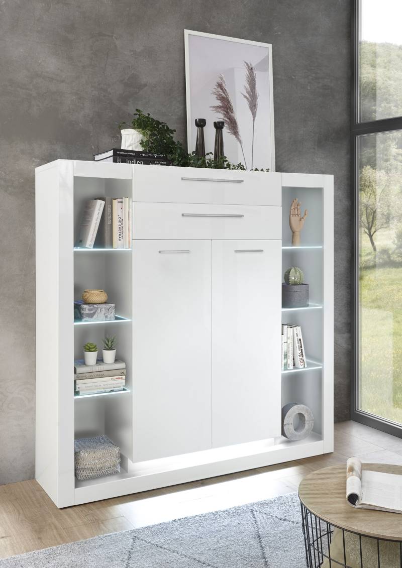 Places of Style Highboard »MERAN«, Höhe ca. 139 cm von PLACES OF STYLE