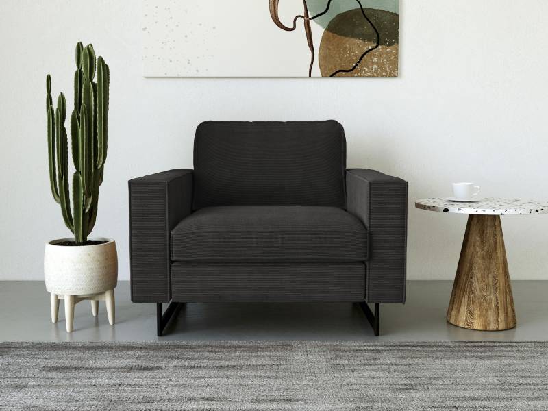 Places of Style Loveseat »Pinto«, mit Keder, Metallfüssen und auch in Cord Bezug erhältlich Places of Style Loveseat »Pinto«, mit Keder, Metallfüssen und auch in Cord Bezug erhältlich von PLACES OF STYLE