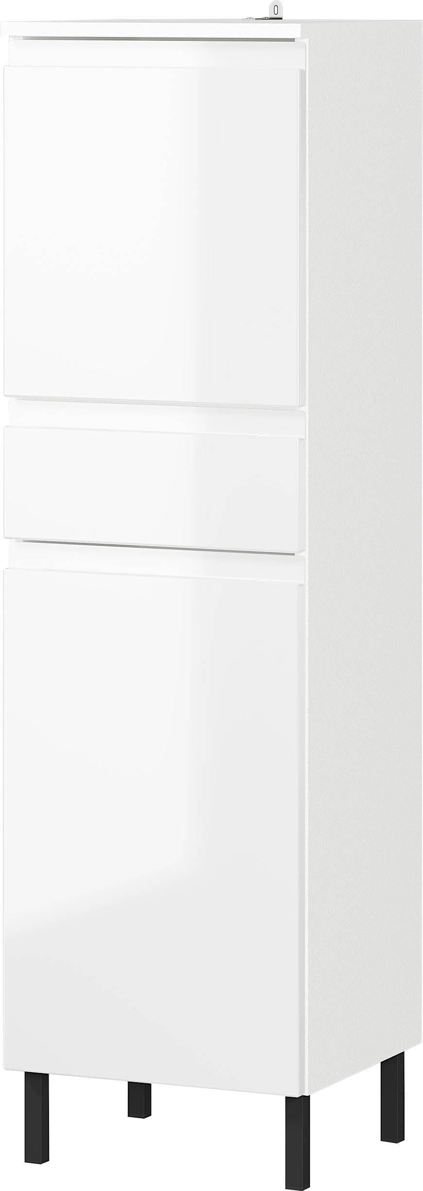 GERMANIA Midischrank »Scantic«, Breite 34 cm, Badezimmerschrank, 2 Türen, 1 Schubkasten, Türdämpfer GERMANIA Midischrank »Scantic«, Breite 34 cm, Badezimmerschrank, 2 Türen, 1 Schubkasten, Türdämpfer von Germania