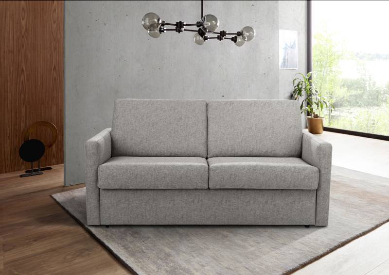 Places of Style Schlafsofa »Goldfarbenpoint 162 cm, Dauerschläfer, Liegefläche 120/200cm,«, 2-Sitzer mit Bettfunktion, Bonell-Federkernmatratze von PLACES OF STYLE