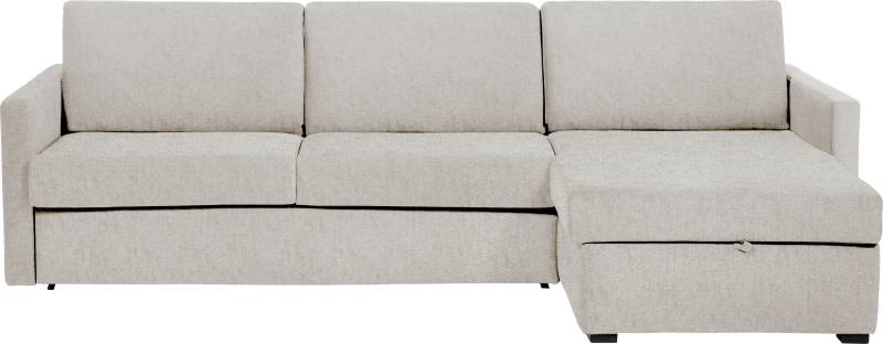 Places of Style Schlafsofa »GOLDPOINT Ecksofa 264 cm, Liegefläche (140/200cm), L-Form,«, Bettfunktion, Bonell-Federkernmatratze und Dauerschläfer-Funktion von PLACES OF STYLE