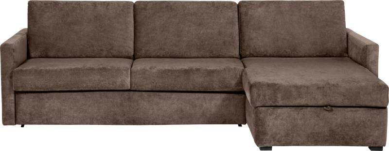 Places of Style Schlafsofa »GOLDPOINT Ecksofa 264 cm, Liegefläche (140/200cm), L-Form,«, Bettfunktion, Bonell-Federkernmatratze und Dauerschläfer-Funktion von PLACES OF STYLE