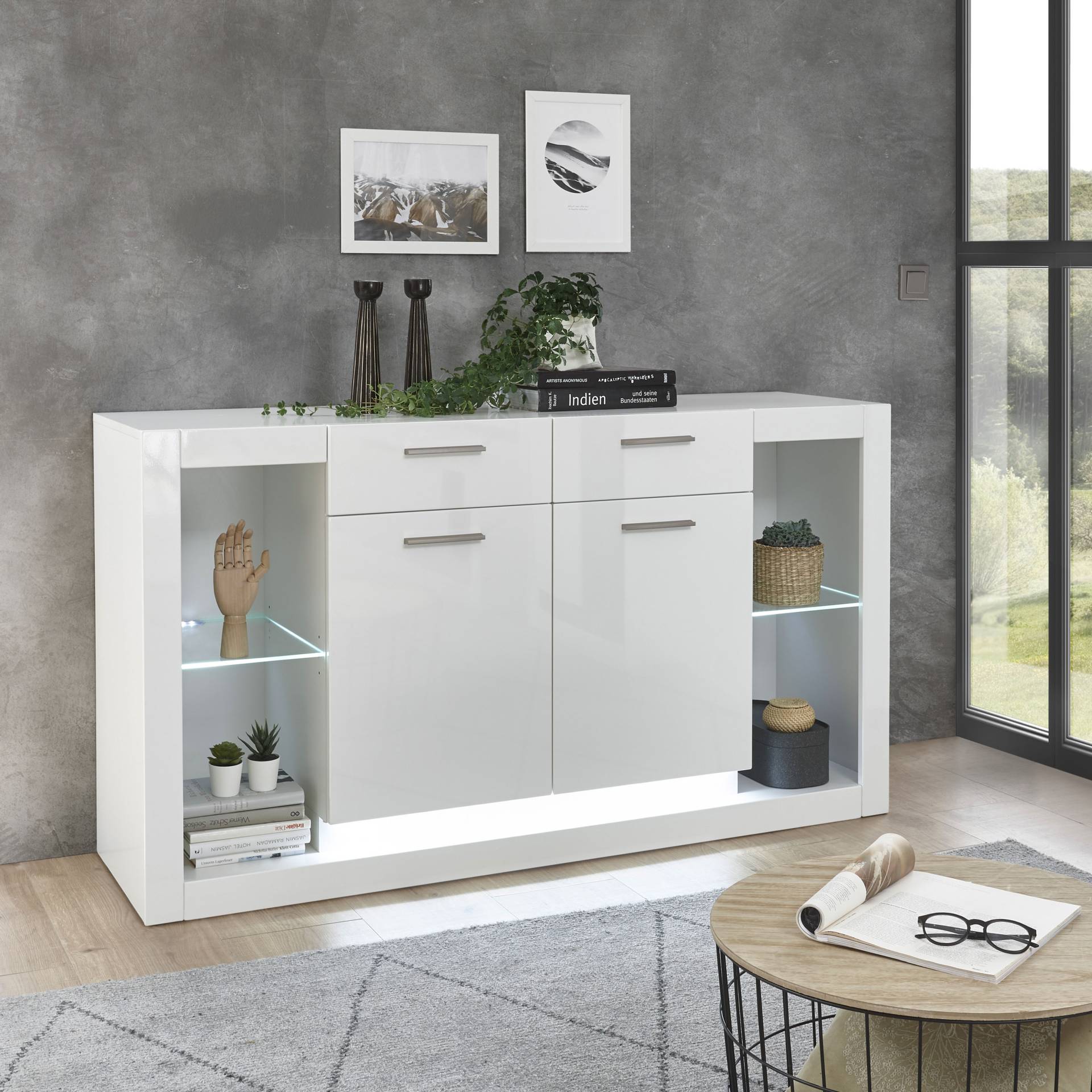 Places of Style Sideboard »MERAN«, Breite ca. 150 cm von PLACES OF STYLE