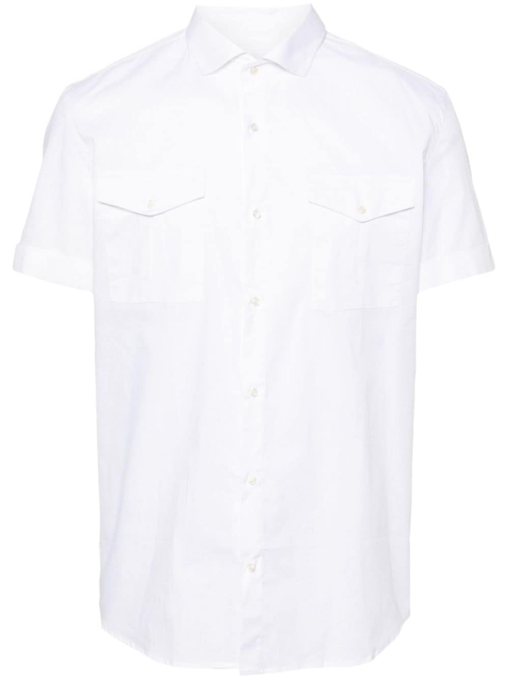 PMD Elis short-sleeve shirt - White von PMD