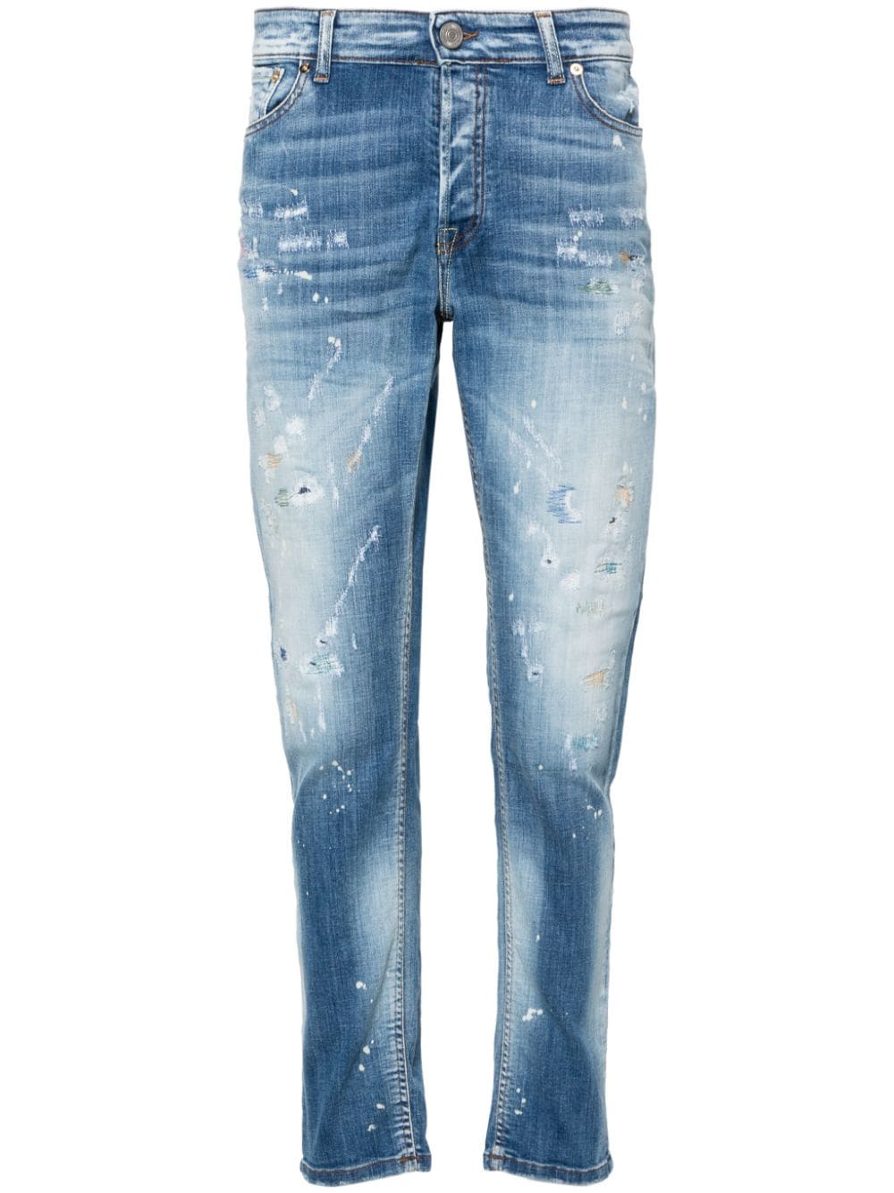 PMD Gerard low-rise skinny jeans - Blue von PMD