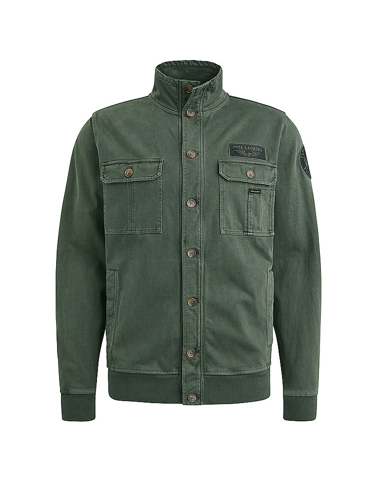 PME LEGEND Jacke olive | L von PME LEGEND