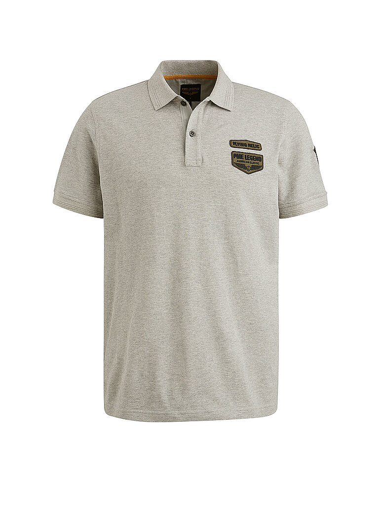 PME LEGEND Poloshirt  grau | L von PME LEGEND