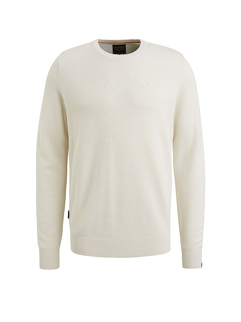 PME LEGEND Pullover  creme | L von PME LEGEND