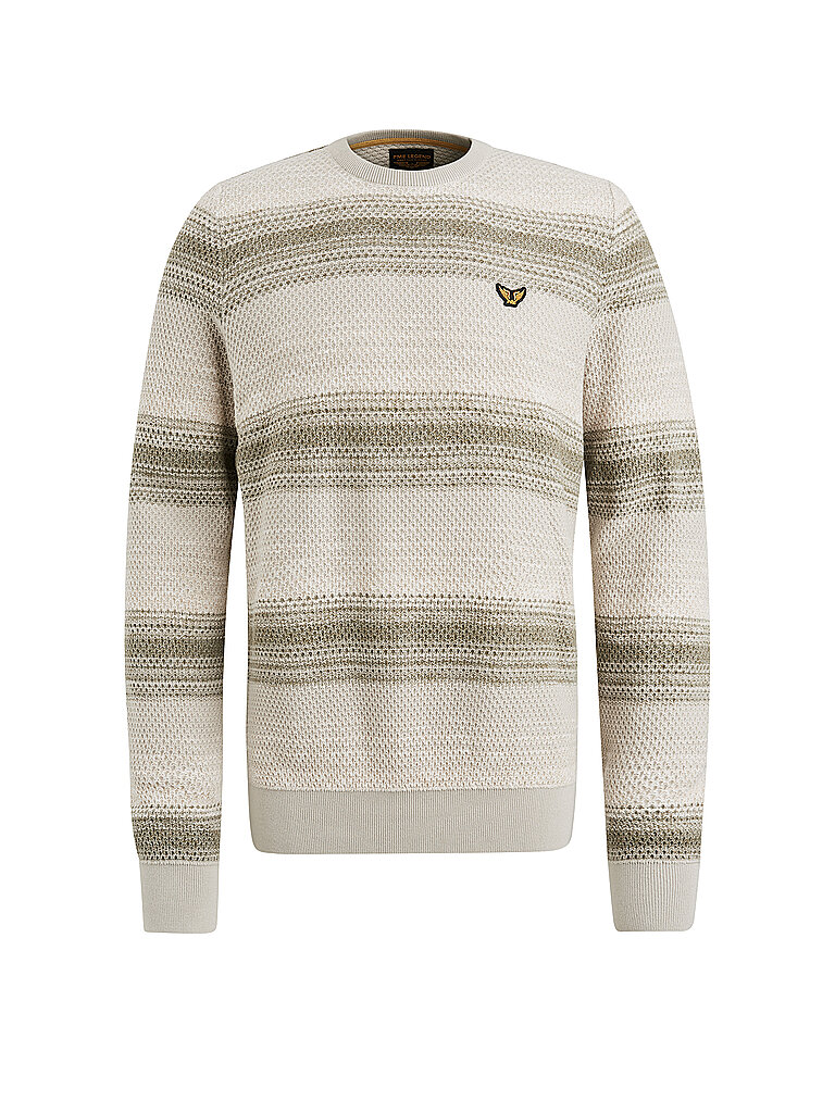 PME LEGEND Pullover  creme | M von PME LEGEND