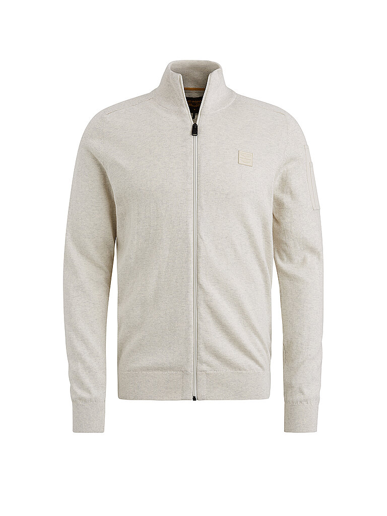 PME LEGEND Strickjacke  creme | L von PME LEGEND