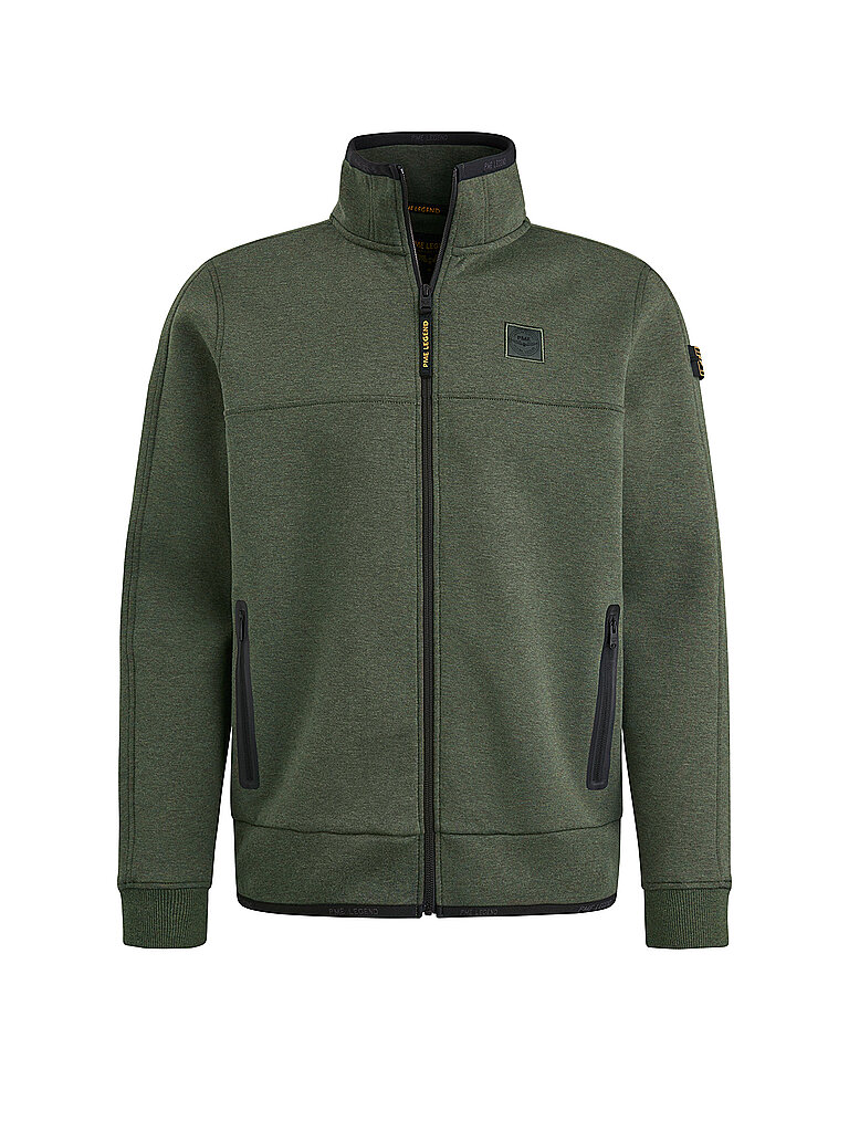 PME LEGEND Sweatjacke  olive | L von PME LEGEND