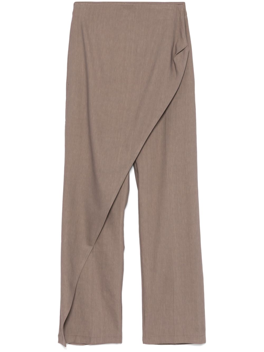 PNK layered trousers - Neutrals von PNK