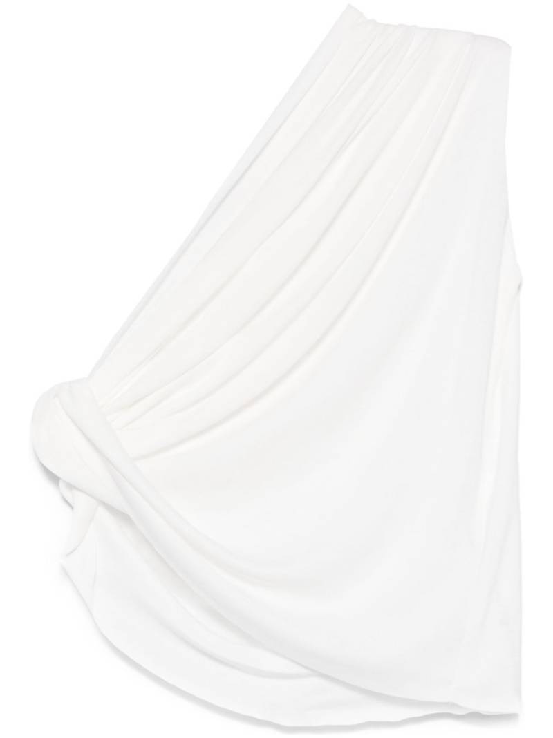 PNK one-shoulder top - White von PNK