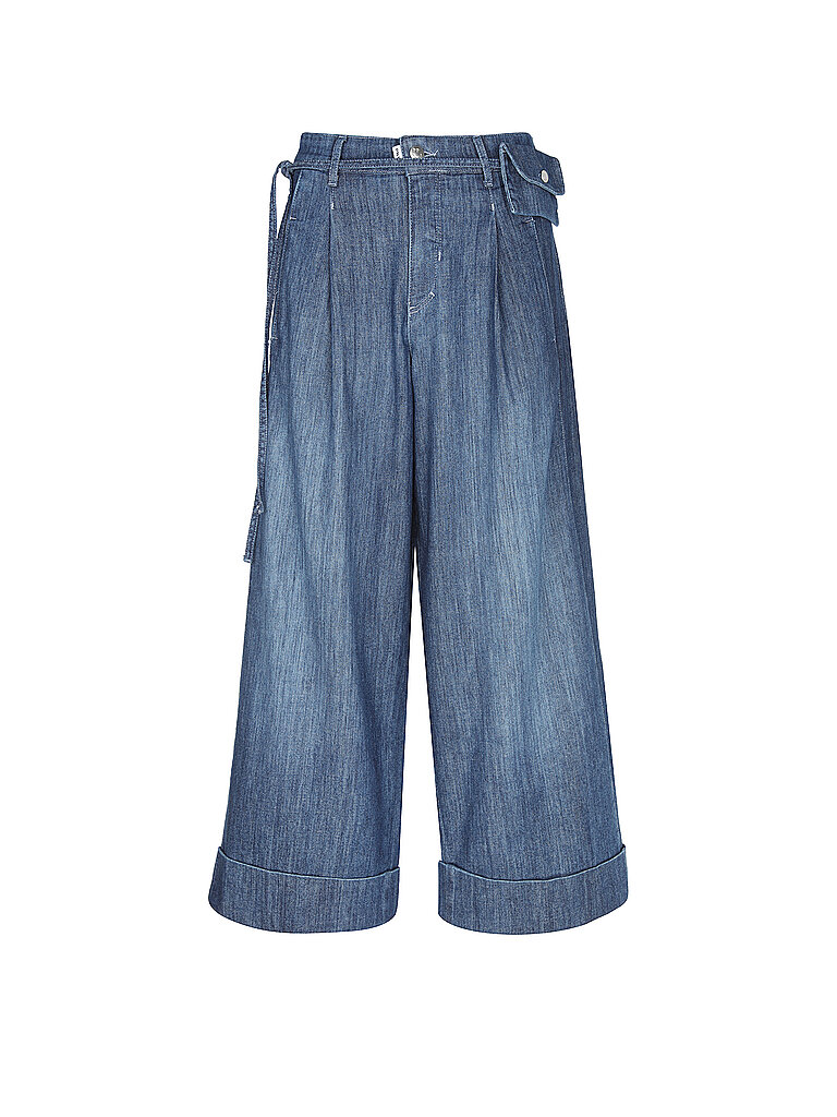 PNTS Jeans Wide Leg Fit THE MINI G dunkelblau | 25/L32 von PNTS