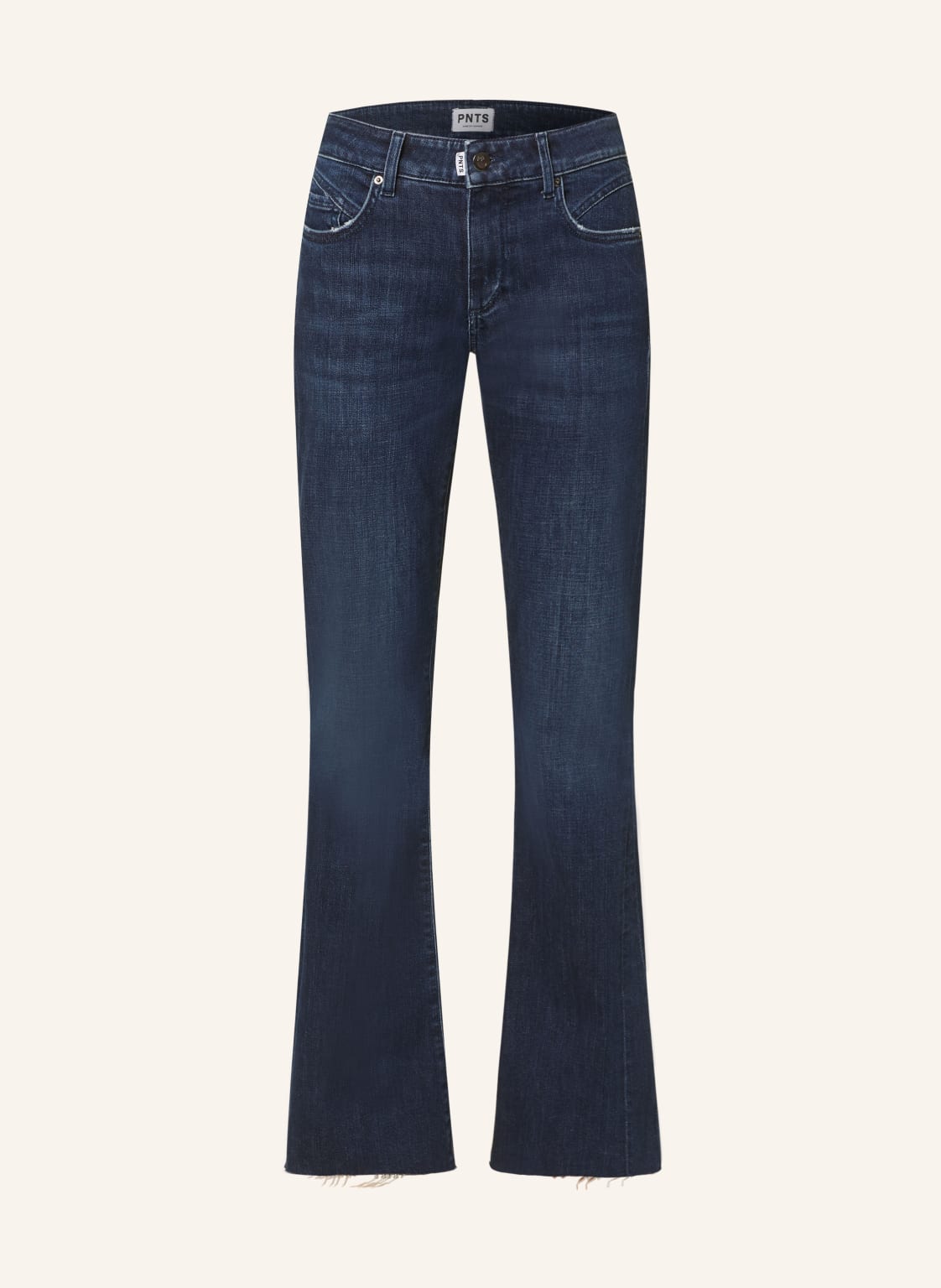 Pnts Bootcut Jeans The Booty blau von PNTS