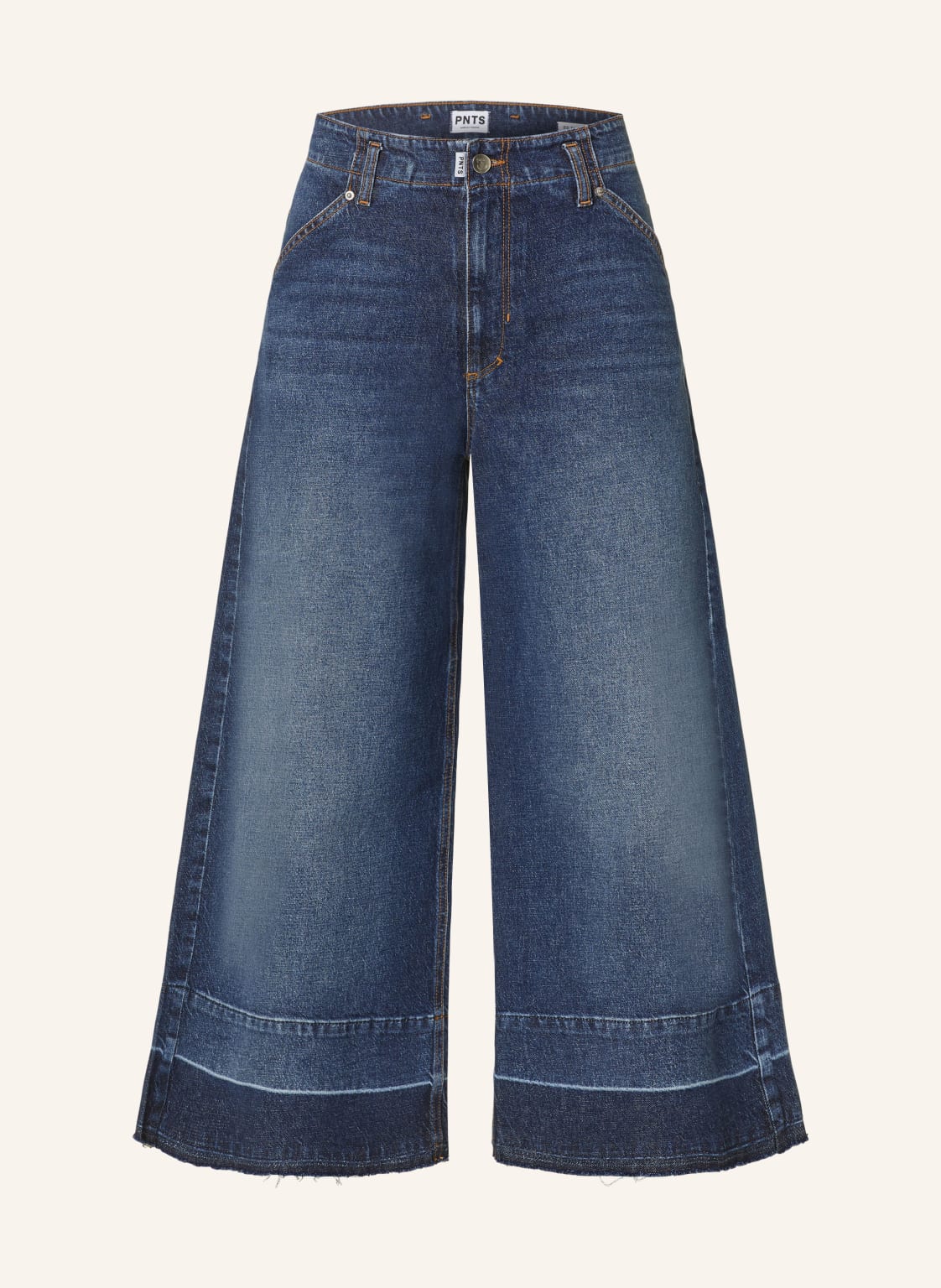 Pnts Jeans-Culotte The Mini blau von PNTS