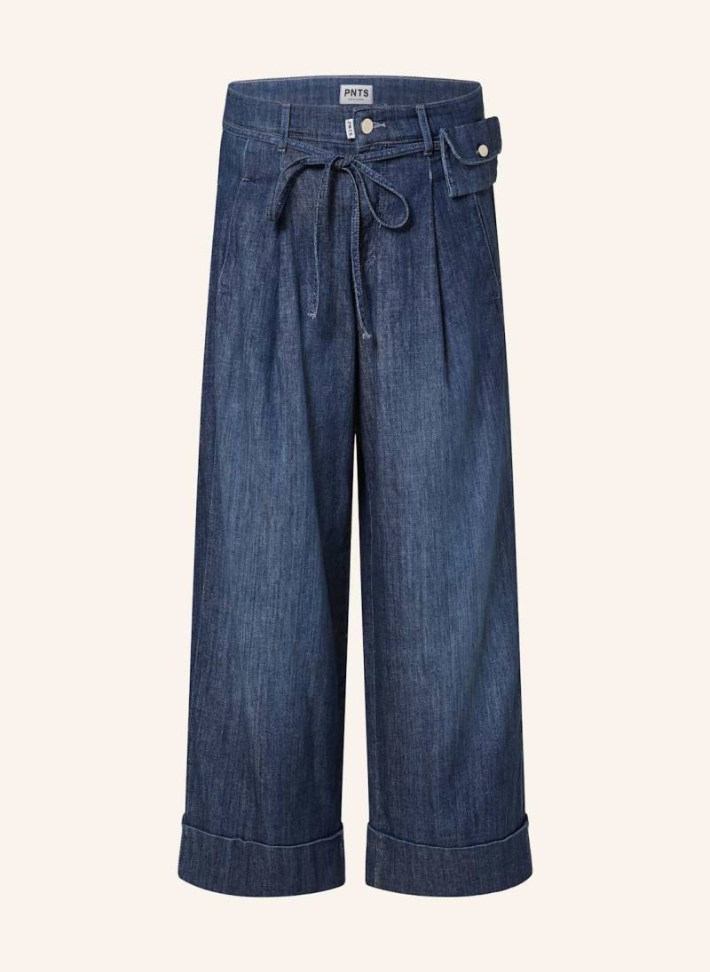 Pnts Jeans-Culotte The Mini blau von PNTS