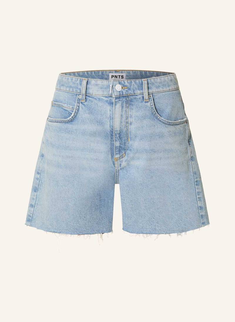 Pnts Jeans-Shorts The O Shape blau von PNTS