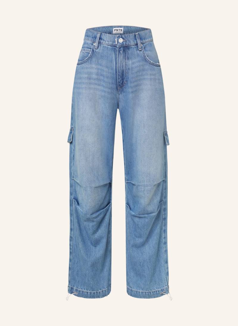 Pnts Jeans The O Shape blau von PNTS