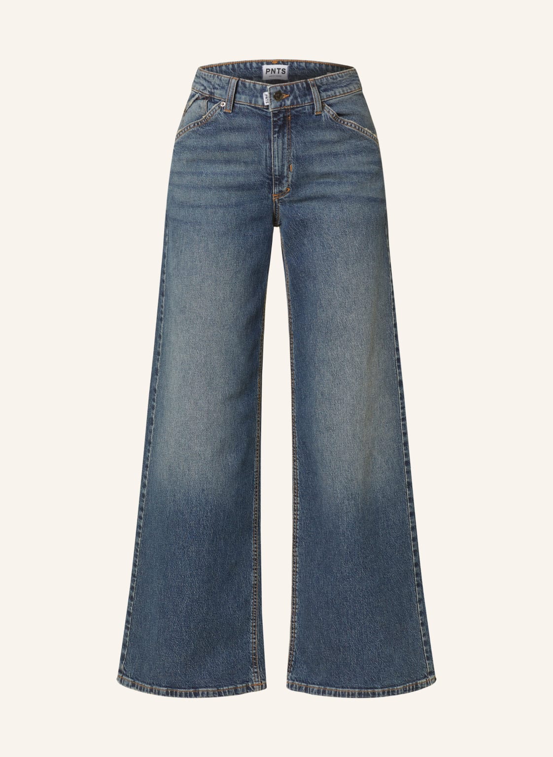 Pnts Straight Jeans The Raver blau von PNTS