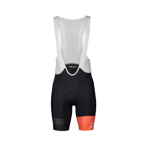 Einzelstück - POC Essential Road VPDs Bib Shorts - Uranium Black/Hydrogen White (Grösse: S) von POC