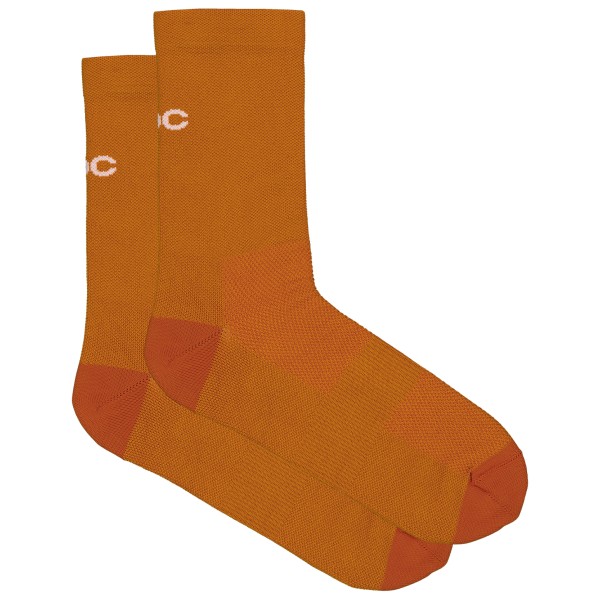 POC - Cadence Road Socks - Velosocken Gr 37-39 - S;40-42 - M blau;braun;orange;schwarz;weiß von POC