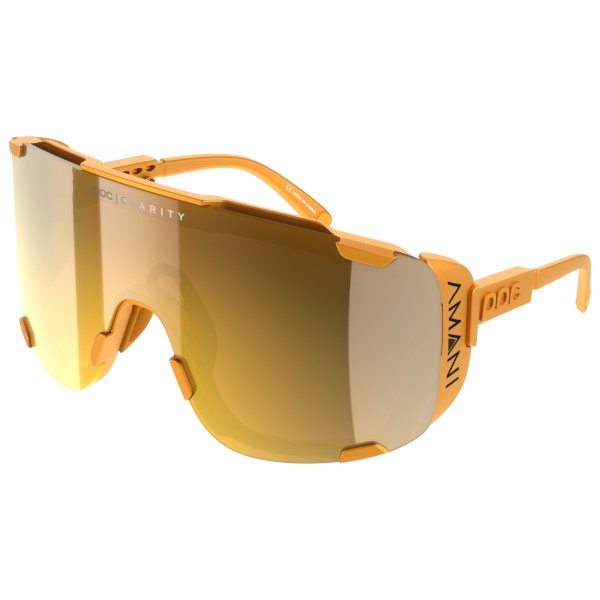 POC - Devour Ultra Amani Ed. Cat. 2 VLT21-26%+Clear Lens - Velobrille Gr One Size beige von POC