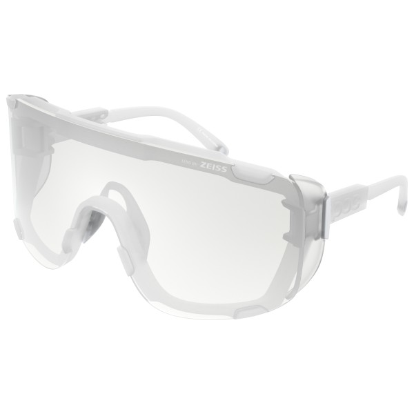 POC - Devour Ultra Cat. 0 (87%)+Clear Lens Cat. 0 (87%) - Velobrille weiß von POC