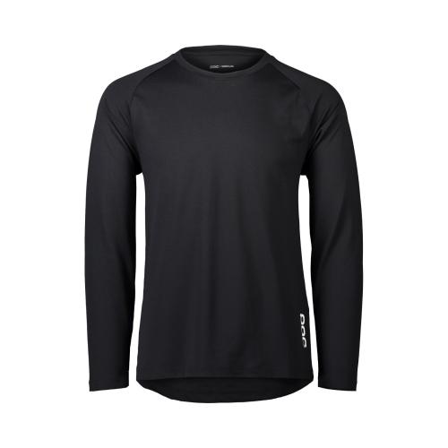 POC Essential DH LS Jersey - Carbon Black (Grösse: L) von POC