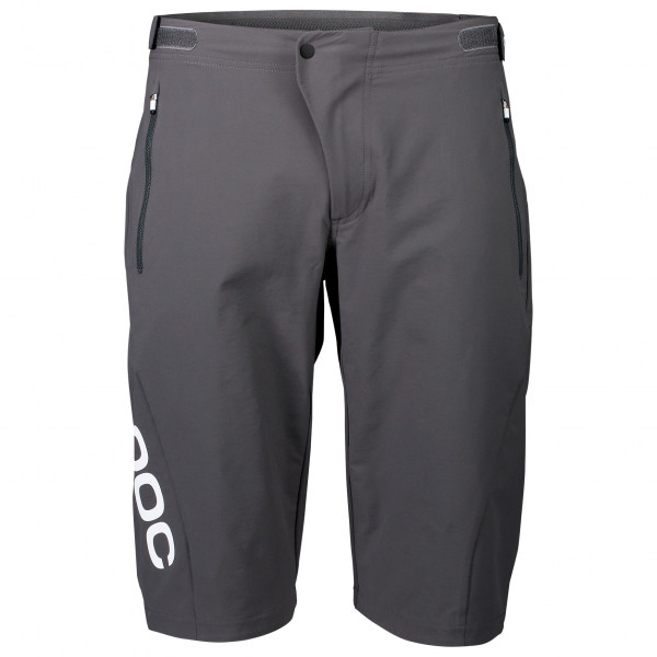 POC - Essential Enduro Shorts - Velohose Gr L grau von POC