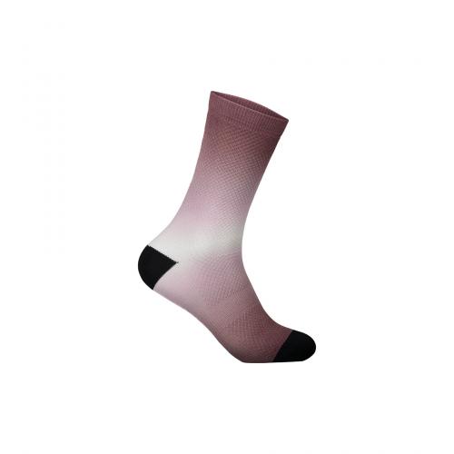 POC Essential Print Sock Long - Gradient Garnet Red (Grösse: L/43-45) von POC