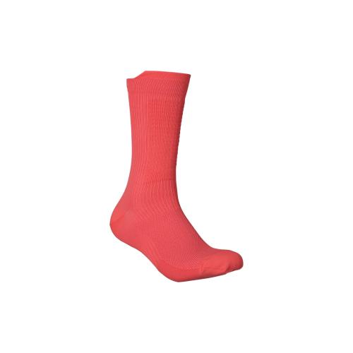 POC Lithe MTB Sock Mid - Ammolite Coral (Grösse: Large/43-45) von POC