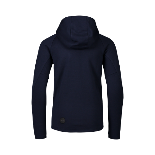 POC Merino Zip Hood Jr - Turmaline Navy (Grösse: 150/12Y) von POC