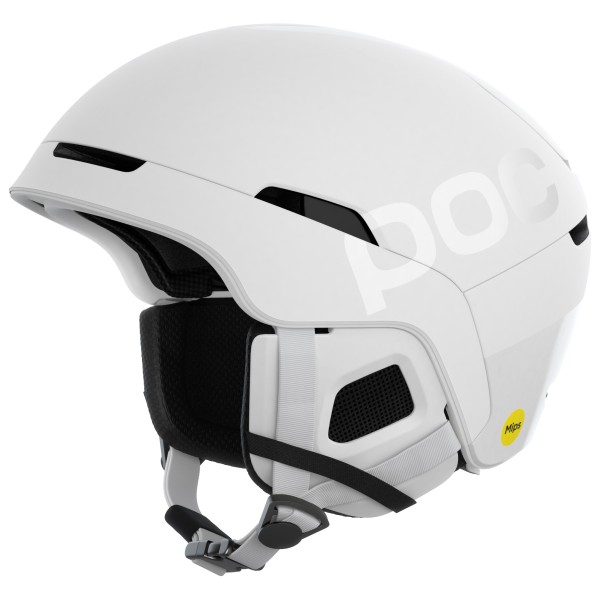 POC - Obex BC MIPS - Skihelm Gr 51-54 cm - XS/S weiß/grau von POC